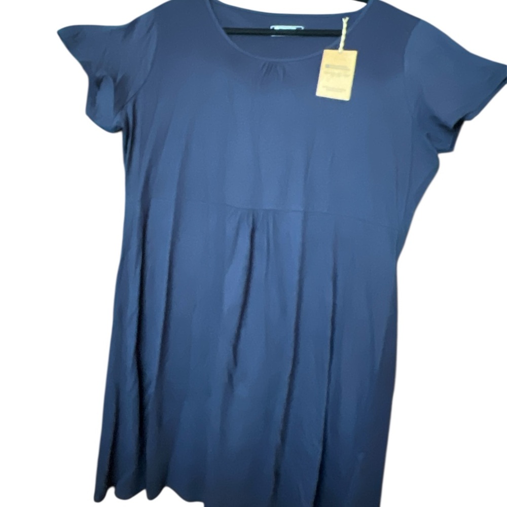 NWT Mountain Warehouse essentials Lora skater dress dark blue navy size 16